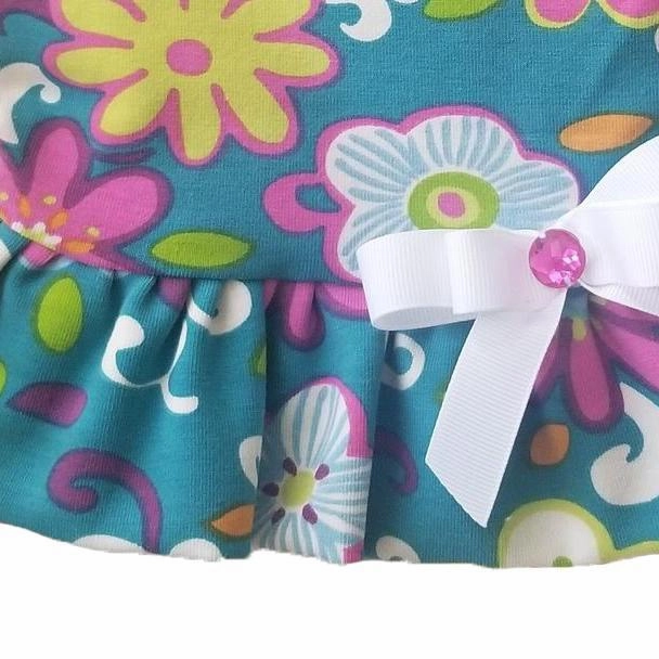 Flower Power Tank Dog Dress