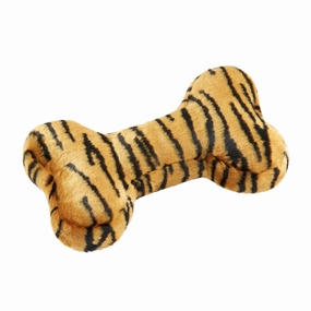 FLUFF & TUFF Tiger Bone Dog Toy