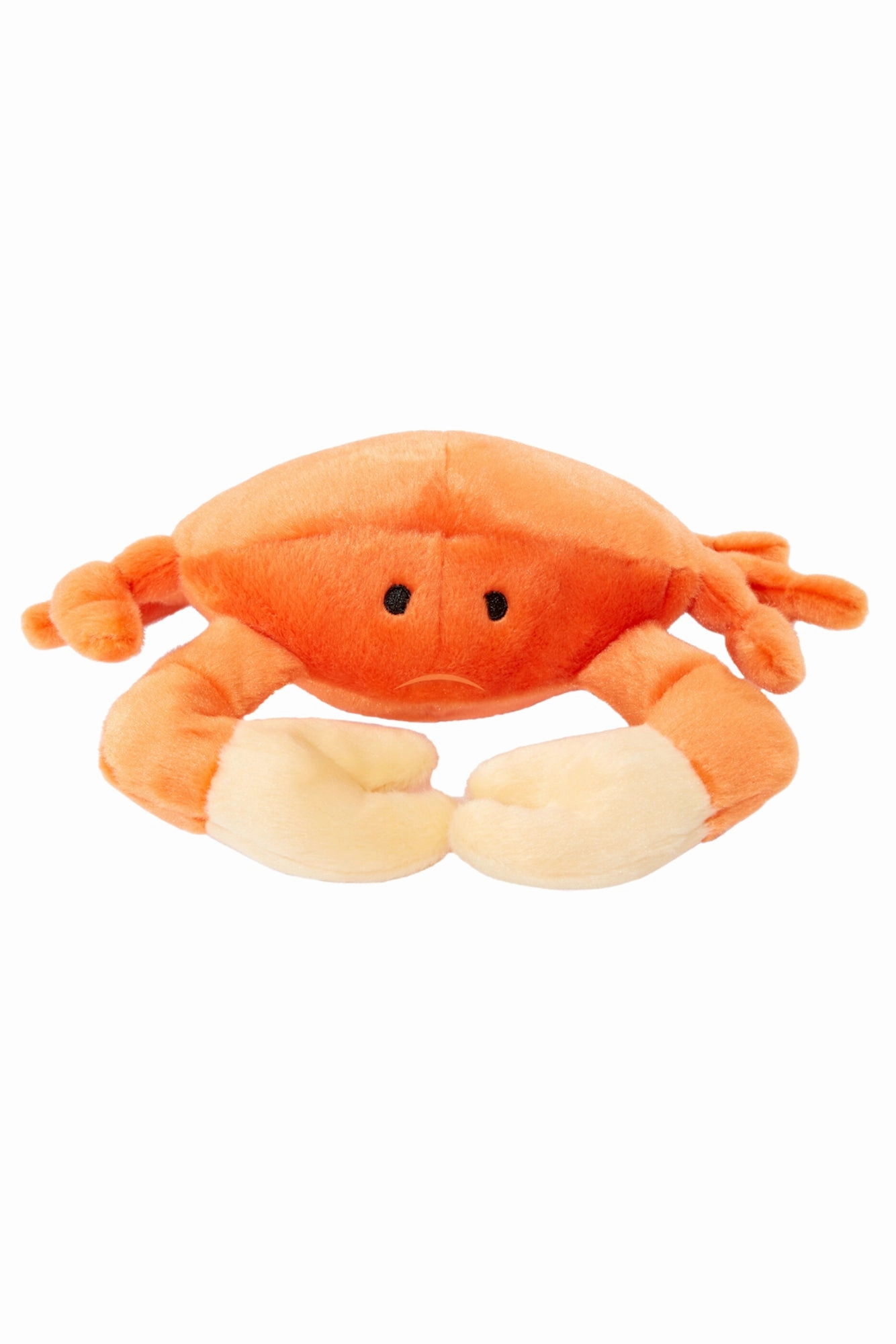Fluff and Tuff Phyllis Crab Plush Dog Toy
