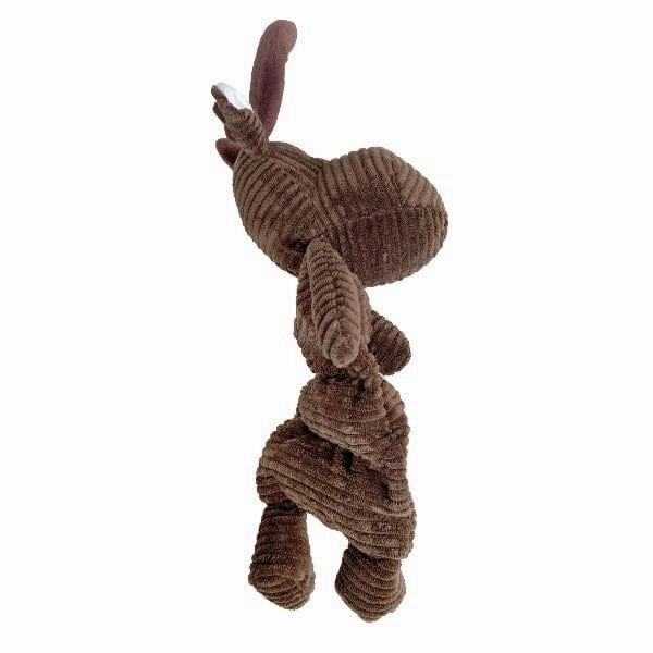 FouFit Corduroy Squeak'n Tube; Moose