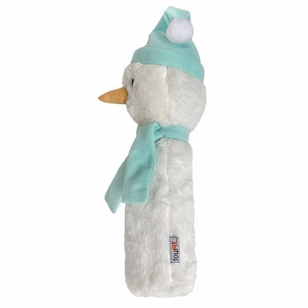 FouFit Holiday Cuddle Plush Crunchers; Snowman