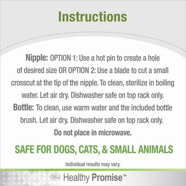 Four Paws Four Paws Pet Nurser Bottles for Dogs & Cats