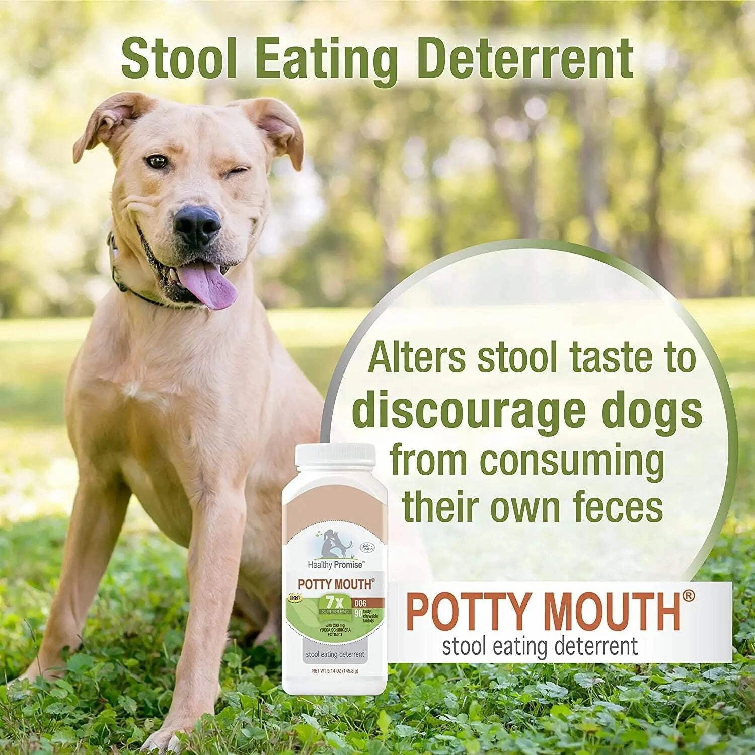 Four Paws Potty Mouth Coprophagia Supplement for Dogs