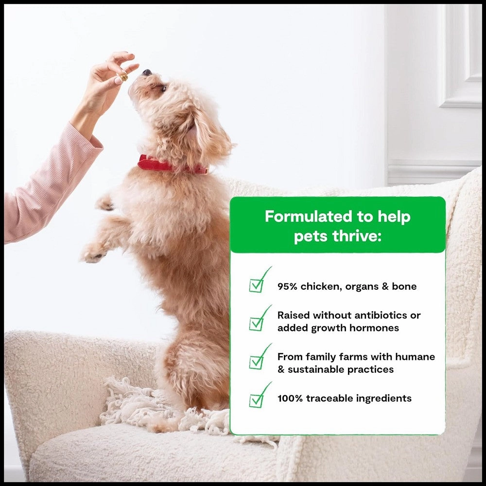 Freeze Dried Harvest Chicken Dog Food