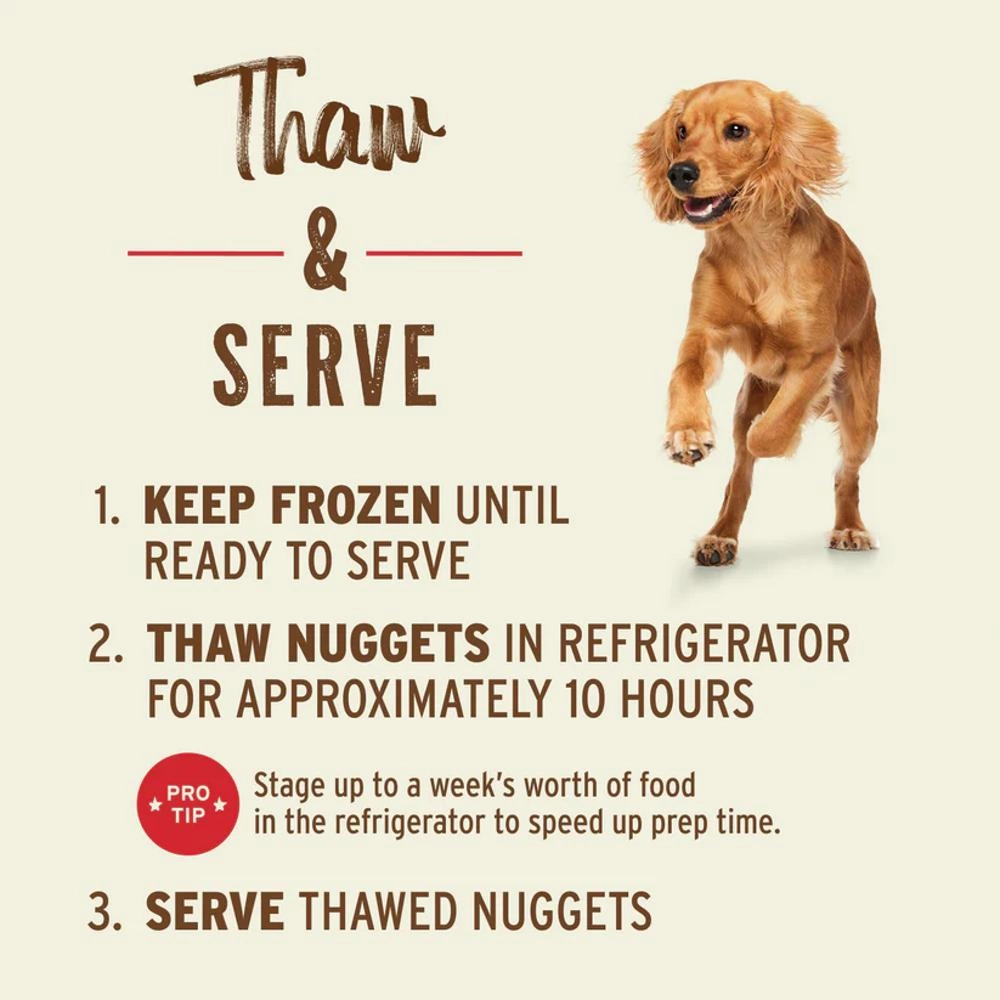 Freeze Dried Lamb Nuggets Dog Food