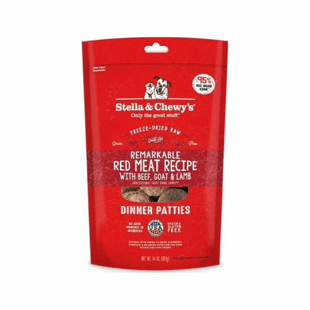 Freeze Dried Red Meat Dinner Patties Dog Food