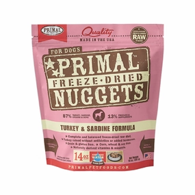 Freeze Dried Turkey & Sardine Nuggets Dog Food
