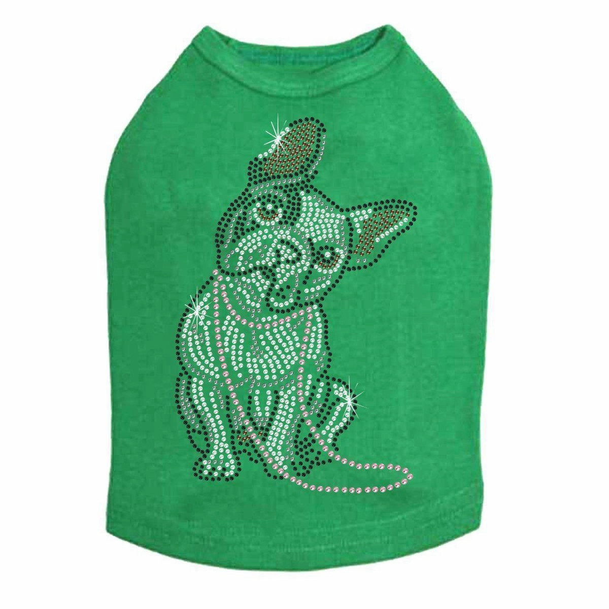 French Bulldog With Necklace Rhinestone Dog Tank