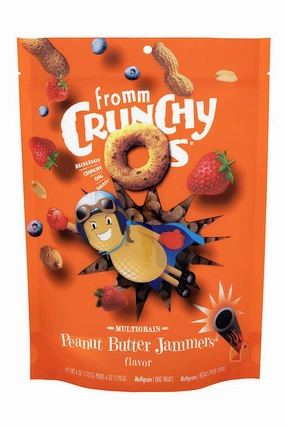 Fromm Crunchy Os Peanut Butter Jammers Dog Treats