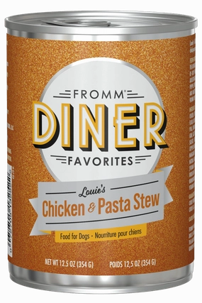Fromm Diner Favorites Louie's Chicken & Pasta Stew Wet Dog Food