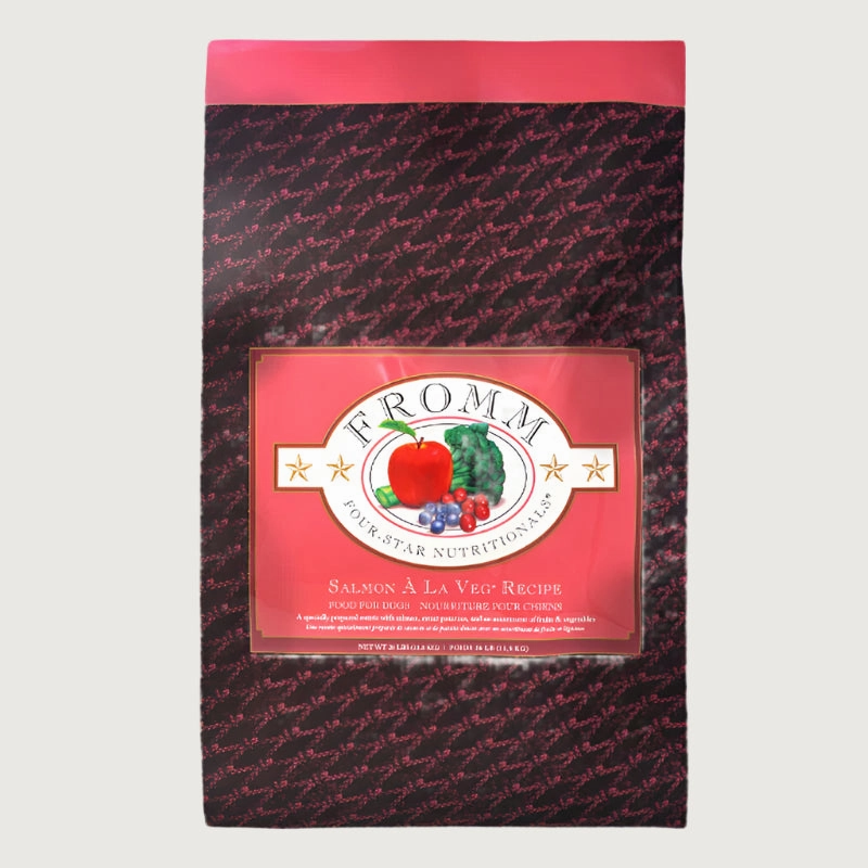 FROMM Four-Star Nutritionals Salmon  La Veg Recipe for Dogs