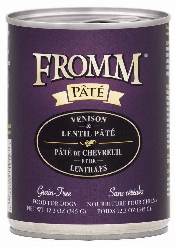 Fromm Grain-Free Venison & Lentil Pate Canned Dog Food