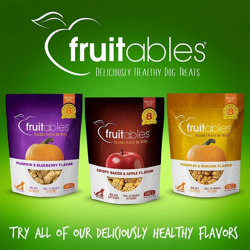Fruitables Baked Pumpkin & Apple Dog Treats