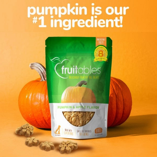 Fruitables Baked Pumpkin & Apple Dog Treats
