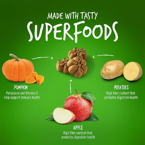 Fruitables Baked Pumpkin & Apple Dog Treats