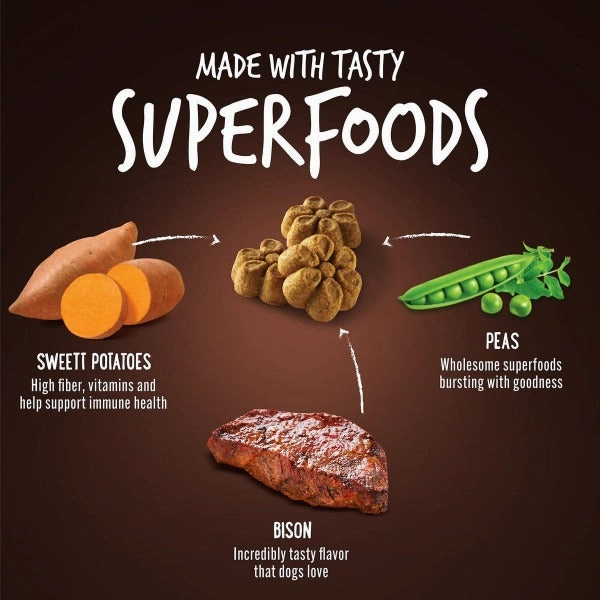 Fruitables Skinny Minis Grilled Bison Flavor Dog Treats