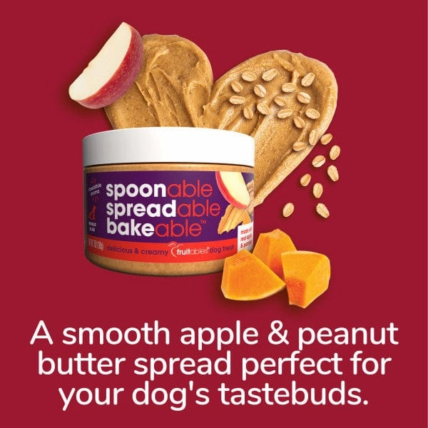 Fruitables Spreads Apple & Pumpkin Dog Treat