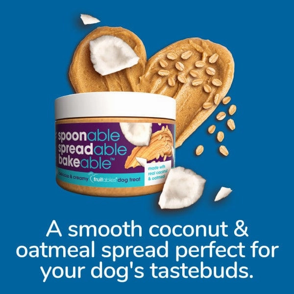 Fruitables Spreads Coconut & Oatmeal Dog Treat