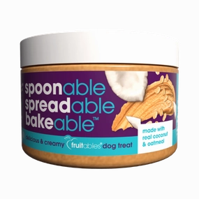 Fruitables Spreads Coconut & Oatmeal Dog Treat