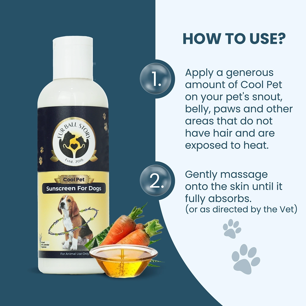 FurBall Story Cool Pet Sunscreen and Moisturizer for Dogs and Cats