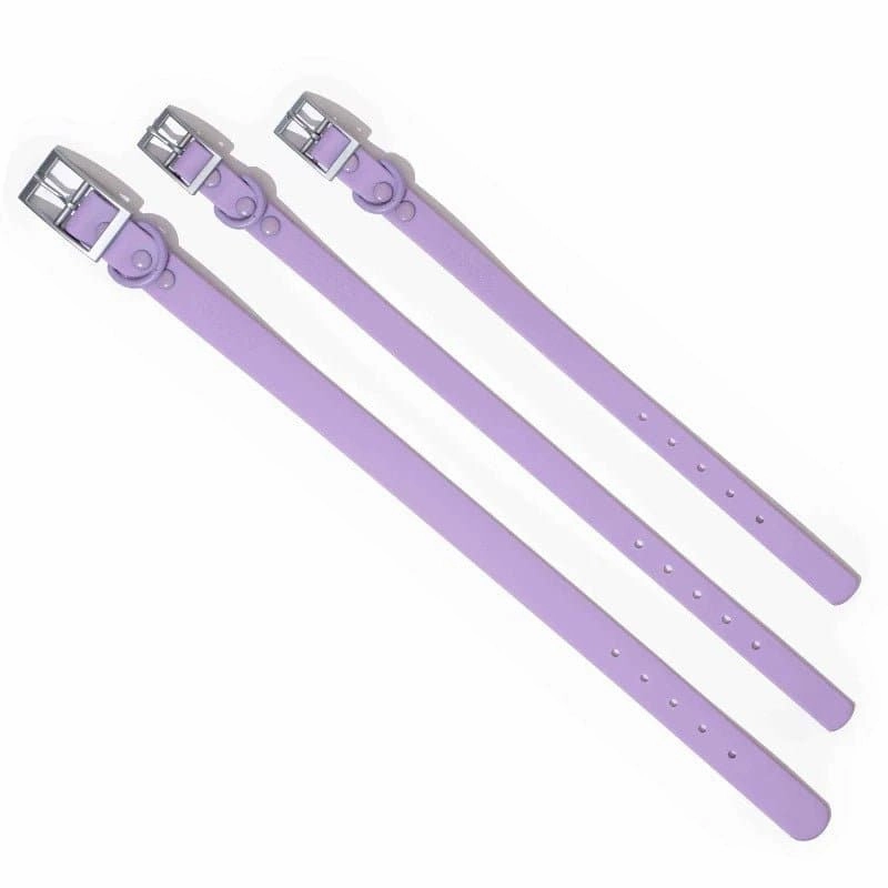 Furry & Co Bold Harness, Collar and Leash for Dogs Combo (Lilac)
