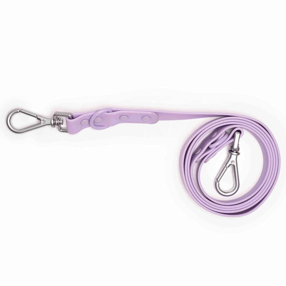 Furry & Co Bold Harness, Collar and Leash for Dogs Combo (Lilac)