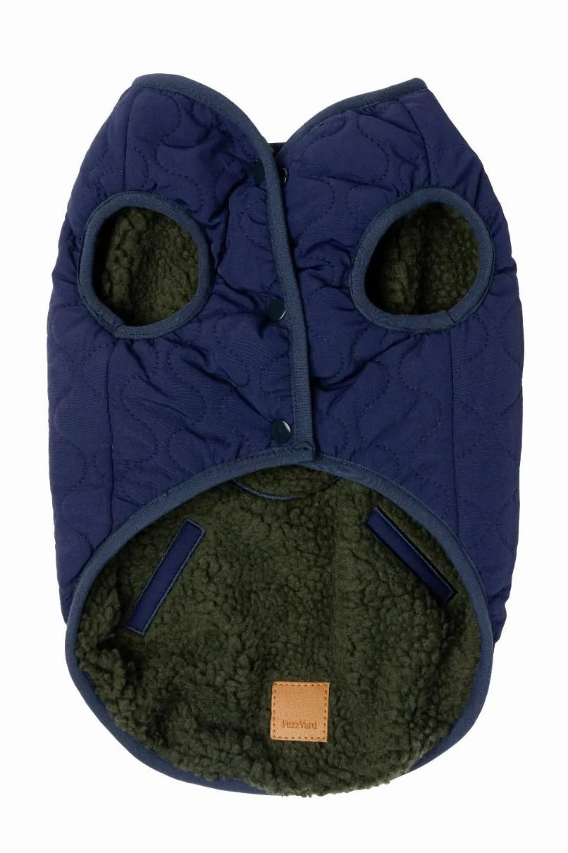FuzzYard Dark Moss Nara Dog Jacket