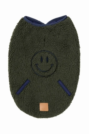 FuzzYard Dark Moss Nara Dog Jacket