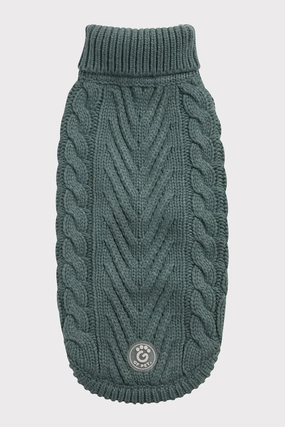 GF Pet Chalet Green Dog Sweater