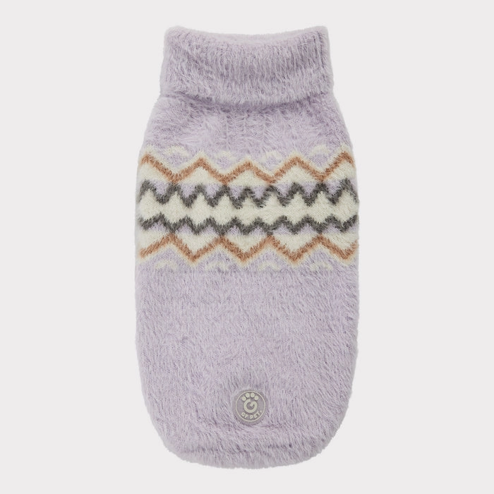 GF Pet Fuzzy Sweater - Lavender for Dogs