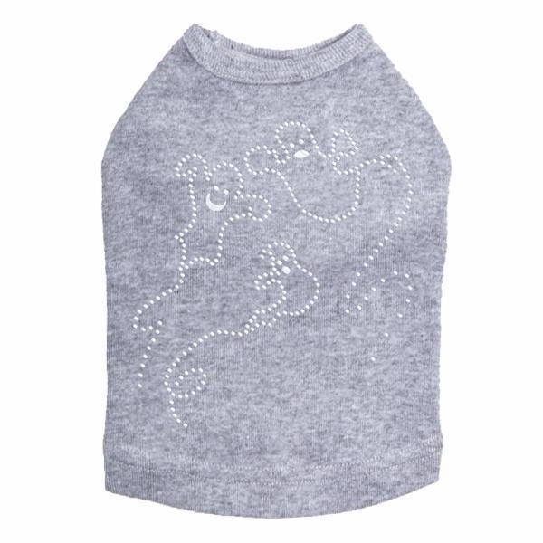 Ghosts Rhinestone Dog Tank