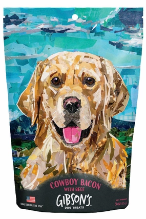 Gibson's Cowboy Bacon with Beef Dog Treats