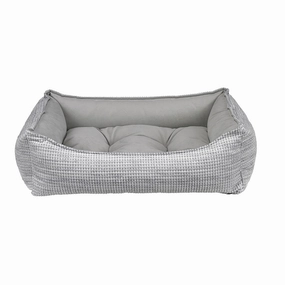 Glacier Chenille Scoop Dog Bed