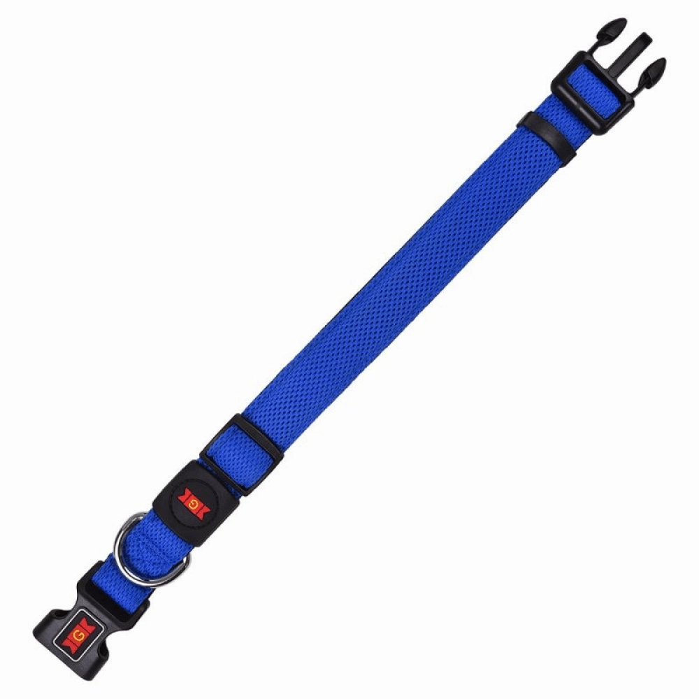 Glenand Nylon Mesh Collar for Dogs (Blue)