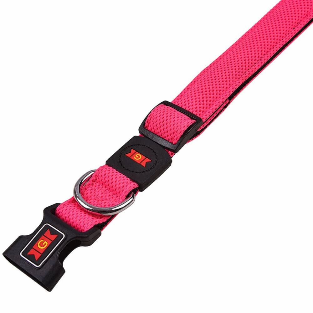Glenand Nylon Mesh Collar for Dogs (Pink)