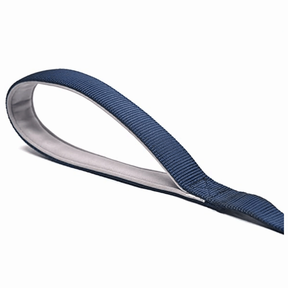 Glucklich Heavy Duty Printed Leash for Dogs (5ft Navy Blue)