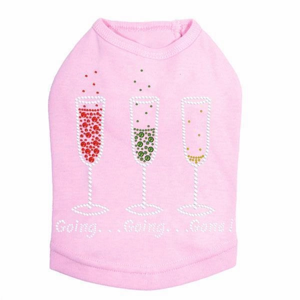 Going, Going, Gone Rhinestone Dog Tank