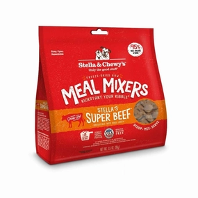 Grain Free Freeze Dried Grass Fed Beef Dog Meal Mixers