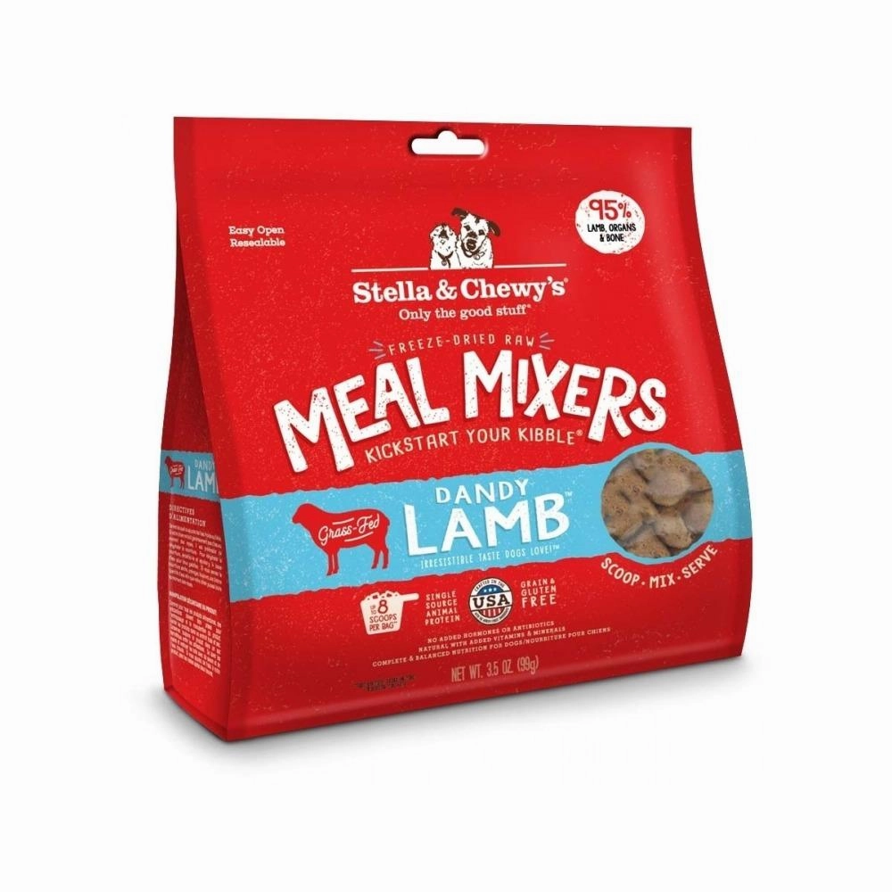 Grain Free Freeze Dried Grass Fed Lamb Dog Meal Mixers