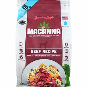 Grandma Lucy's Macanna Grain Free Beef Recipe Freeze-Dried Raw Dog Food