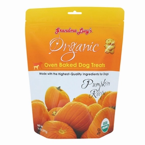 GRANDMA LUCY'S Organic Oven-Baked Pumpkin Recipe Treats for Dogs