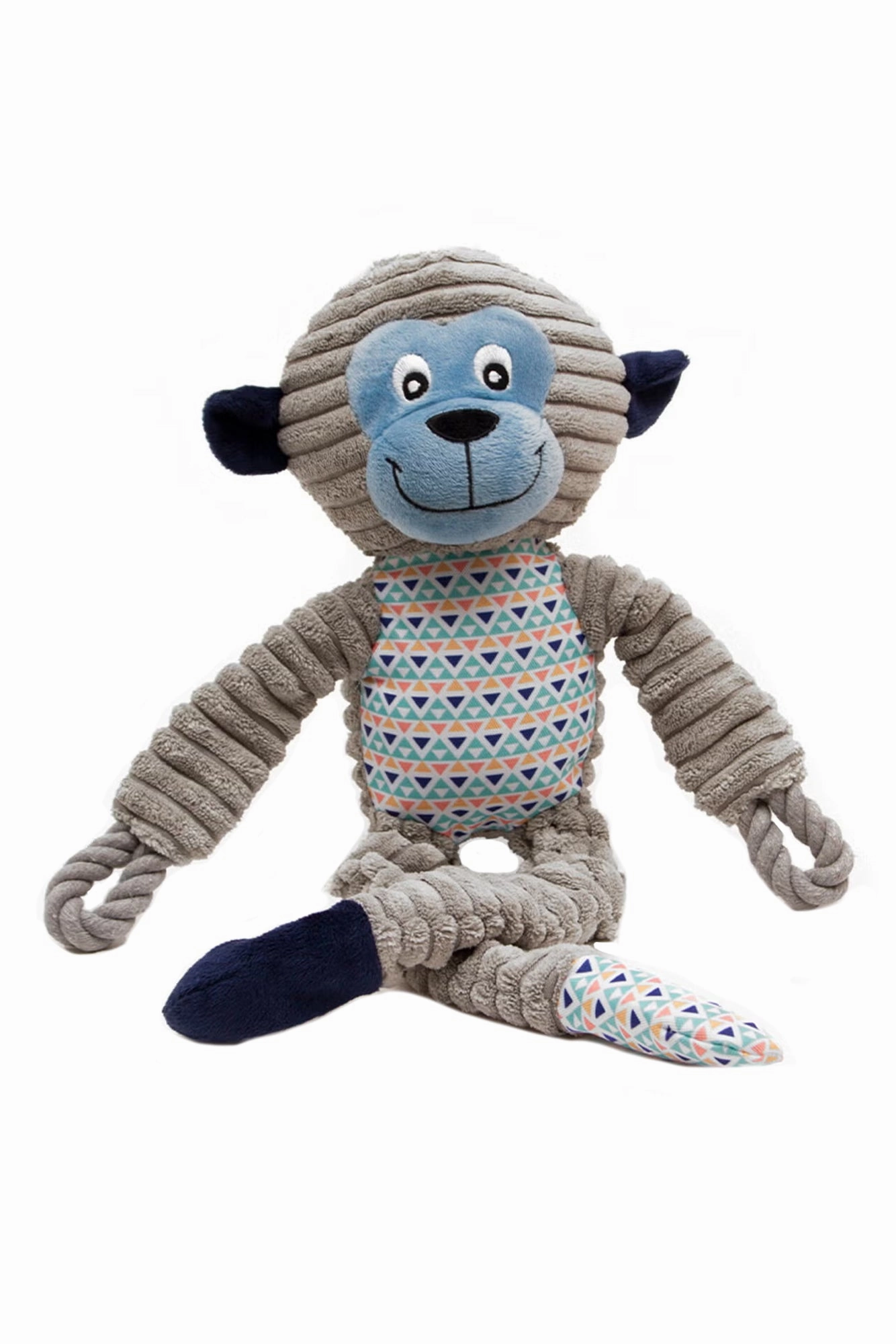 Great and Small Cuddle Me Knot Monkey Dog Toy