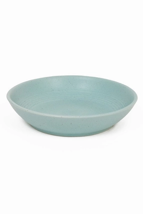 Great and Small Teal Stoneware Dish