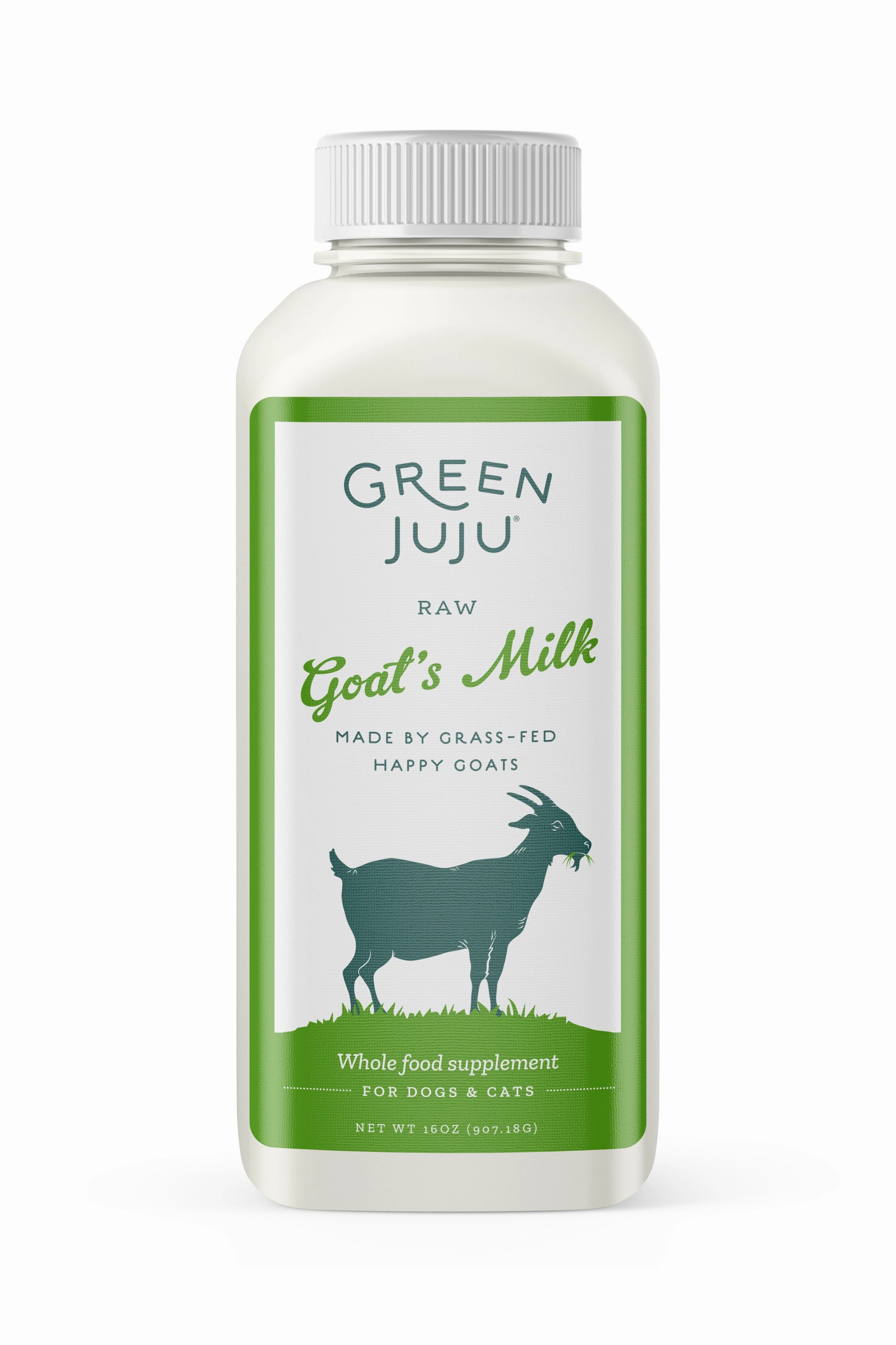 Green JuJu Goat Milk Frozen Supplement for Pets