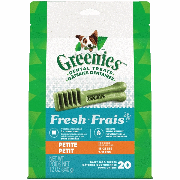 Greenies Fresh Petite Adult Dog Dental Treats, 12oz