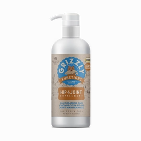 Grizzly Pet Products Hip and Joint Liquid Supplement for Dogs
