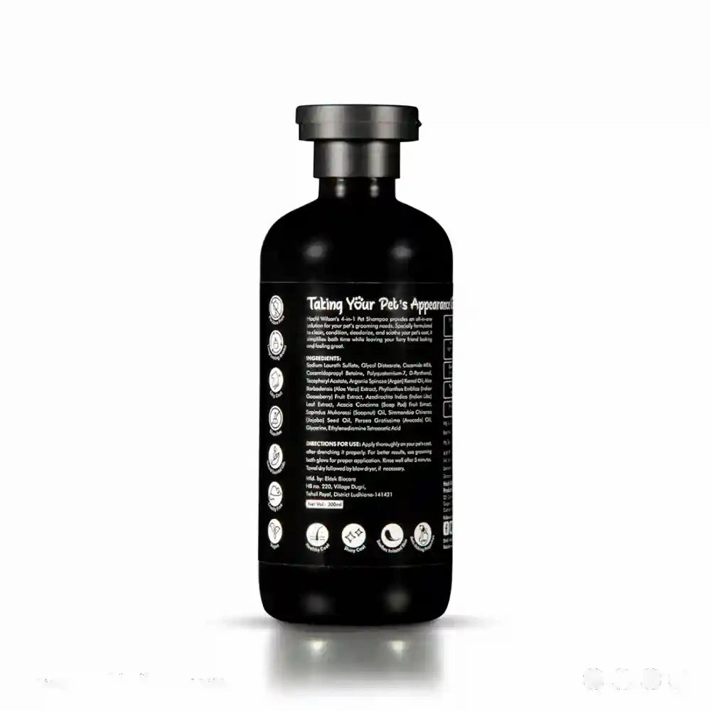 Hachi Wilson Premium 4 in 1 Shampoo for Dogs and Cats