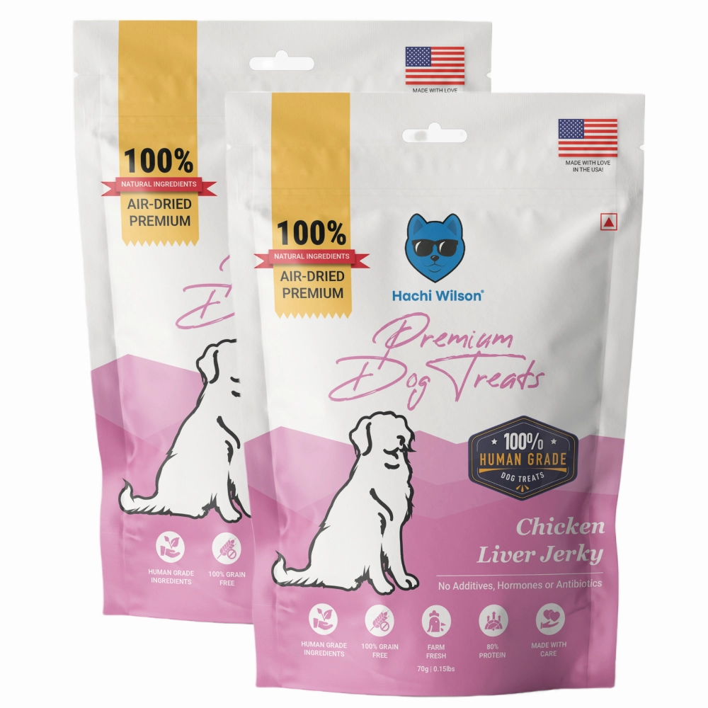 Hachi Wilson Premium Chicken Liver Jerky Dog Treat