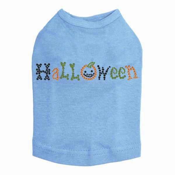 Halloween Rhinestone Dog Tank