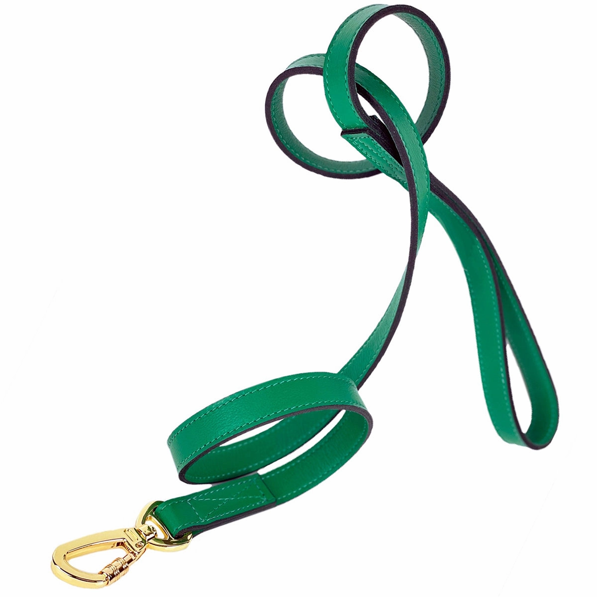Hamilton Collection Dog Leash Emerald/Gold